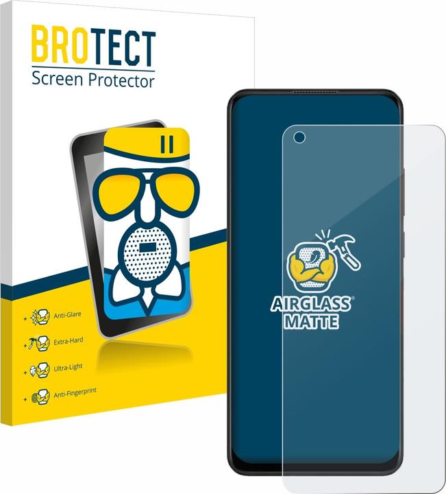 Produktbild BROTECT AirGlass Panzerglasfolie Matt (1 Stück, Oppo A78)
