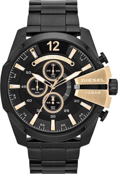 Diesel Mega Capo (Orologio da polso analogico, Cronografo, 53 mm)