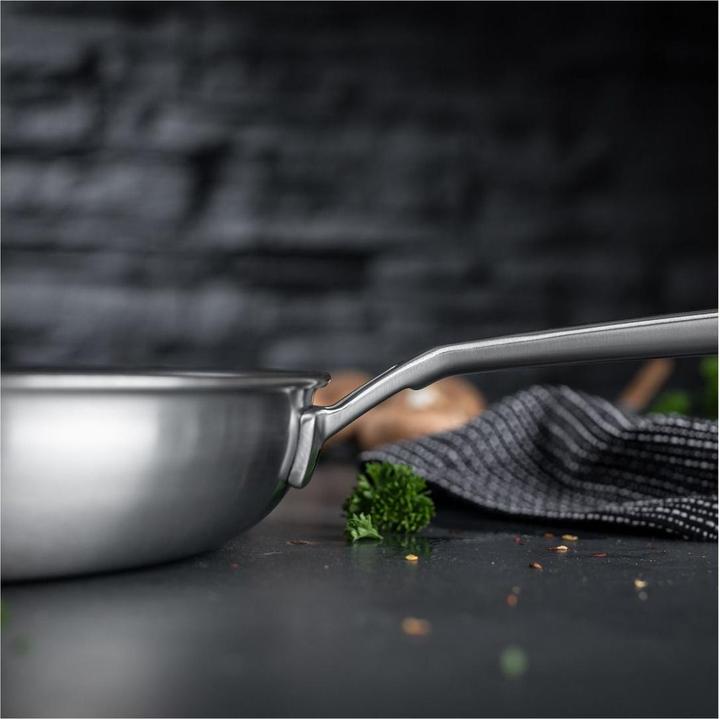 Productafbeelding Kuhn Rikon CULINARY FIVEPLY Poêle à frire avec revêtement Ø 28 cm (28 cm, Koekenpan, Aluminium, Roestvrij staal)