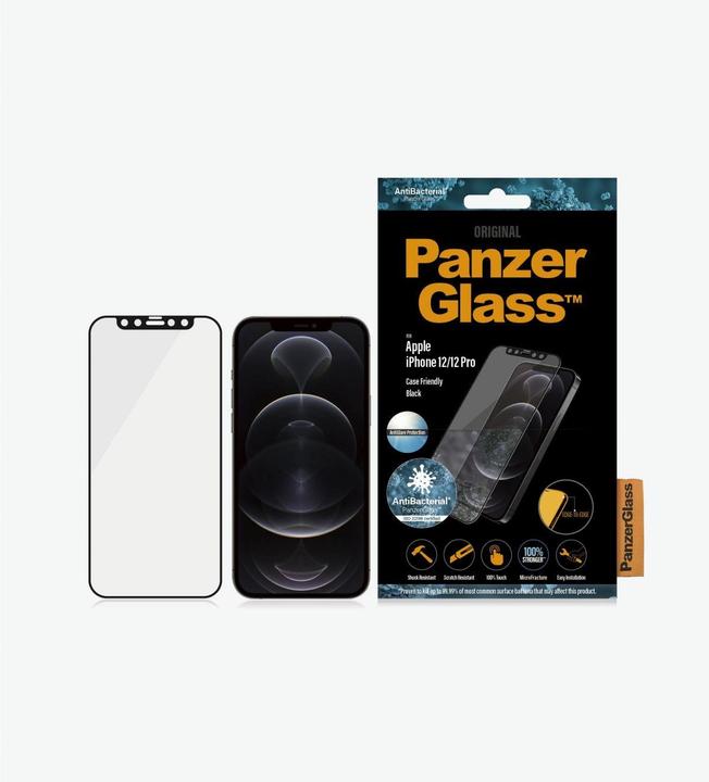 Image du produit PanzerGlass Case Friendly Black (1 pièce(s), Apple iPhone 12, Apple iPhone 12 Pro)