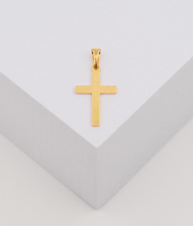 Produktbild Muau Kreuz (750, 14 K Gold)