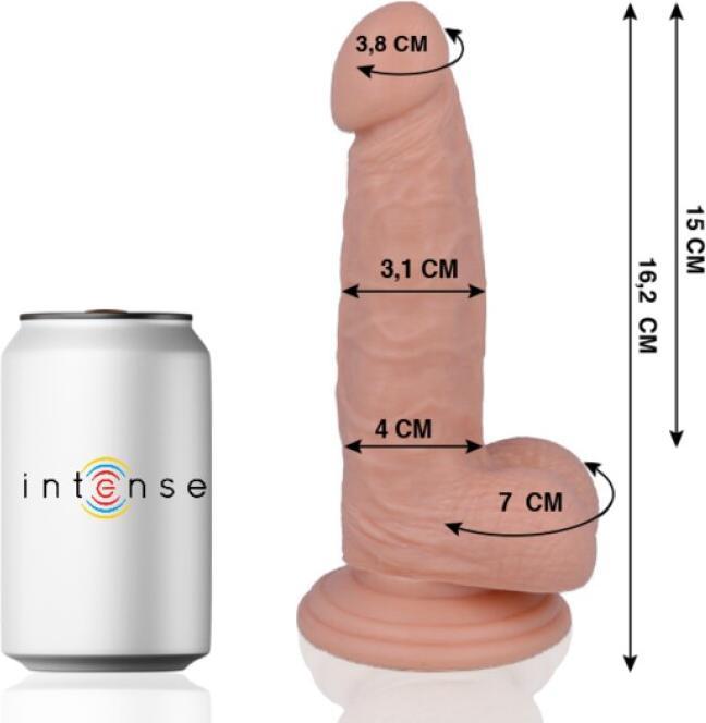 Actual product image Mr. Intense MR INTENSE 4 REALISTIC PENIS 16.2 -OR- 3.1CM