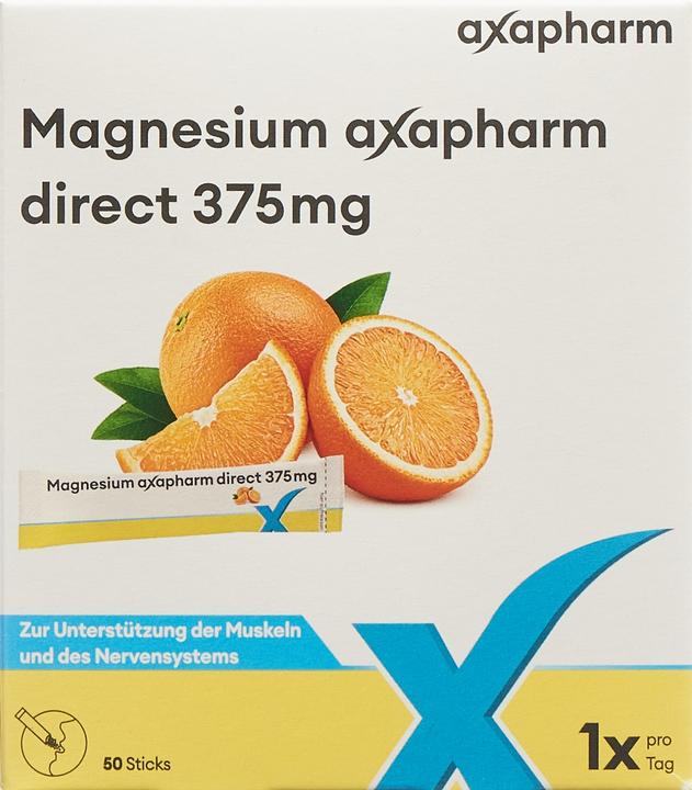 Actual product image Axapharm Magnesium direct (50 Piece, Powder, 160 g)