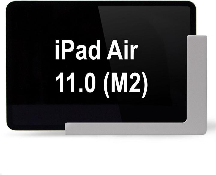 Actual product image TabLines TWP038S Wall mount for Apple iPad Air 11.0 (M2), silver