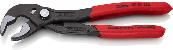 Produktbild Knipex Cobra®Hightech-Wasserpumpenzange 87 01 150 SB (150 mm)