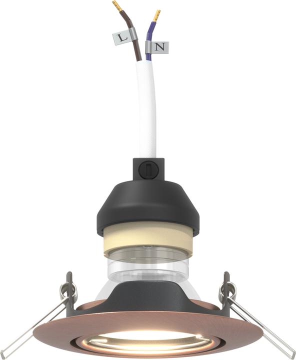 Immagine prodotto VidaXL Lampade rame rame e plastica piccole luci da incasso rotonde
