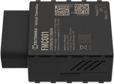 Produktbild Teltonika FMC001 - LTE Cat. 1 Fortschrittlicher Plug-and-Play-Tracker mit Bluetooth