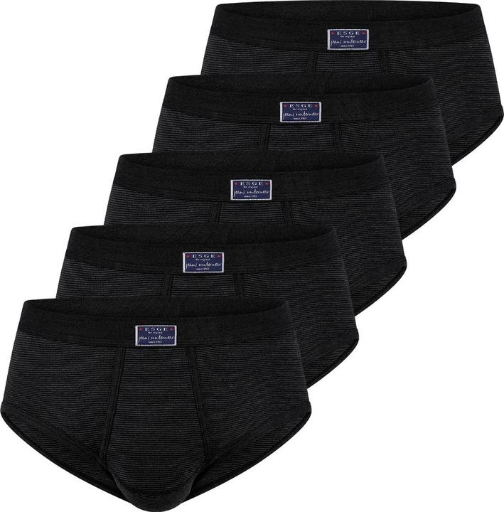 Produktbild ESGE 5er Pack - Feinripp Jeans Slip mit Eingriff (M, 5er Pack)