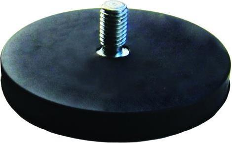 Image du produit Helmuth A. Jensen Aimant en caoutchouc au néodyme avec filetage extérieur M6 x 15mm Ø 43 mm, 853 pakke med 2 s
