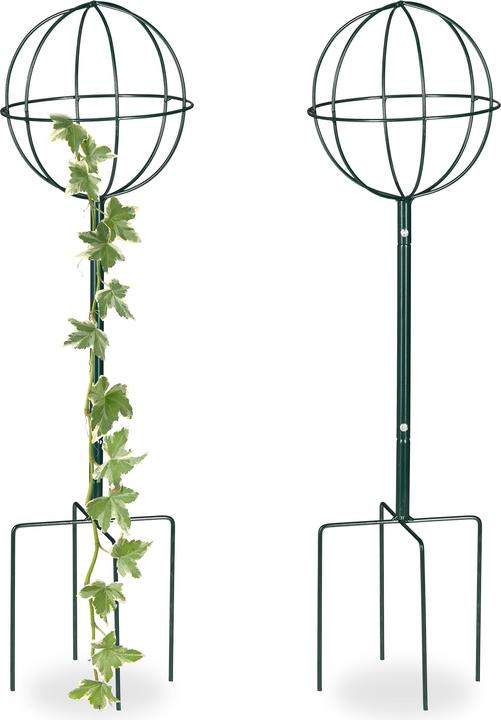 Image du produit Relaxdays Tuteur de jardin set de 2 (40 cm, 40 cm)