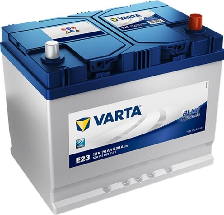 Image du produit Varta Blue Dynamic E23 (12 V, 70 Ah, 630 A)
