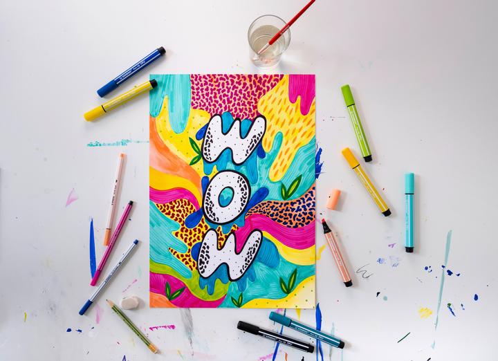 Produktbild STABILO Pen 68 MAX (Orange, 5 x)