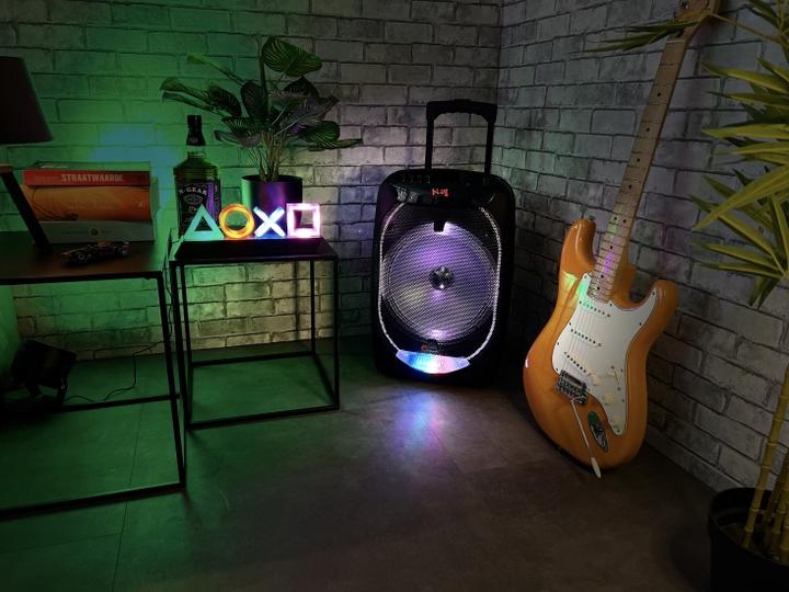 Image du produit N-Gear Enceinte Bluetooth The Flash 1210 Mik/LED (6 h, Fonctionnement sur secteur)