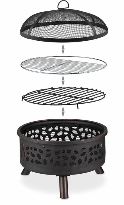 Actual product image Relaxdays Luis (67 x 30 x 60 cm)