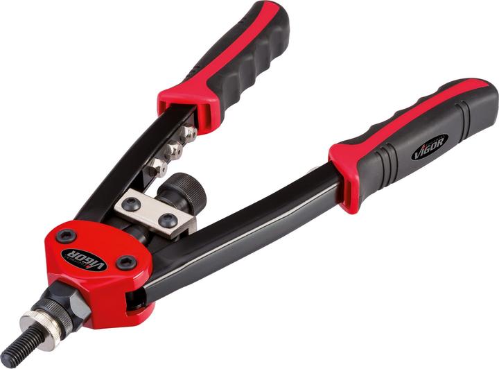 Vigor Nietzange für Blindnieten und Nietmuttern ∙ universal ∙ V3735 ∙ 320 mm ∙ Anzahl Werkzeuge: 9 (320 mm)