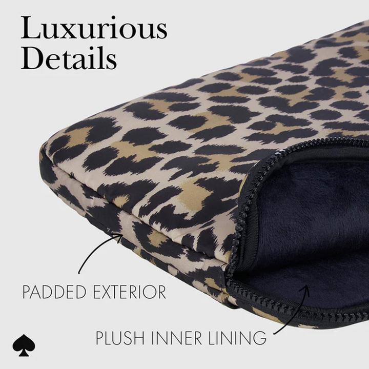 Produktbild Kate Spade Puffer Sleeve - Pokrowiec MacBook Pro 14" / Notebook 14" (Classic Leopard) (14")
