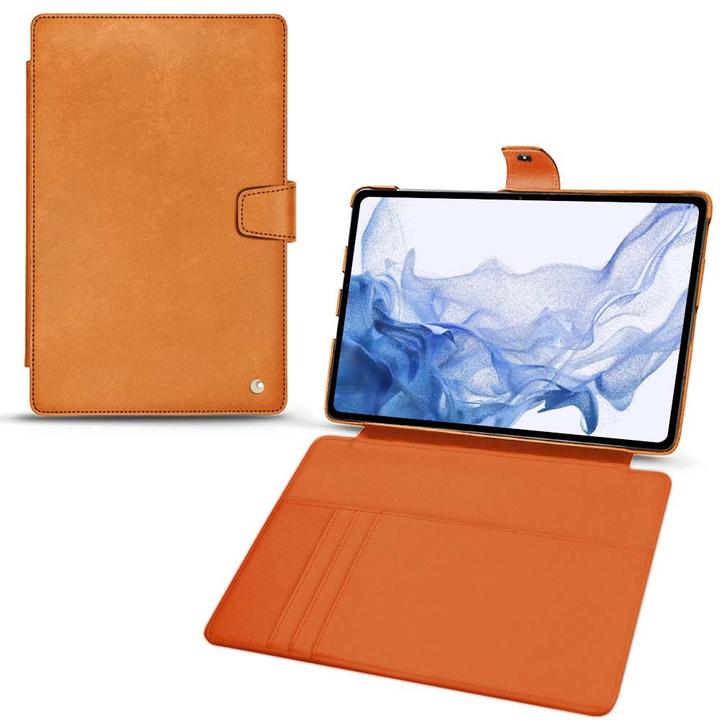 Actual product image Noreve Leather wallet with horizontal flap (Galaxy Tab S8 Ultra)