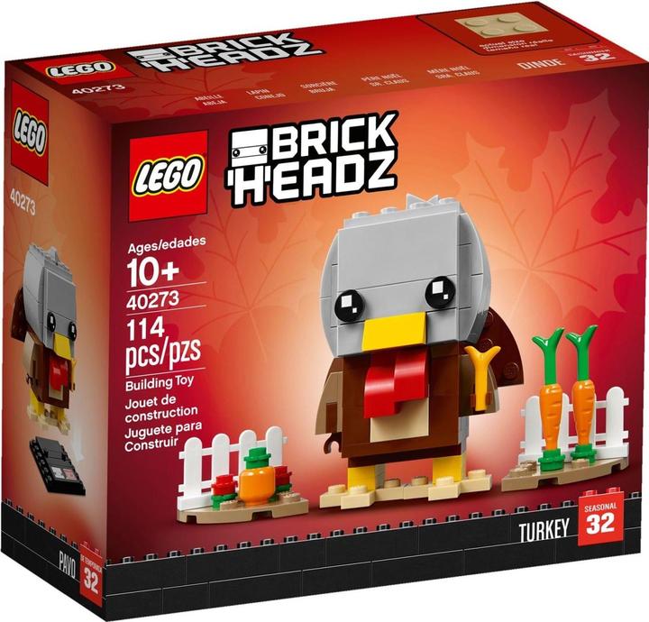 Image du produit LEGO Brick Headz Erntedank Truthan 40273 (40273, LEGO Brickheadz)