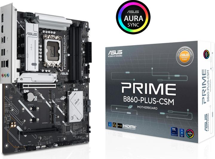 Image du produit ASUS PRIME B860-PLUS-CSM (LGA 1851, Intel B860, ATX)