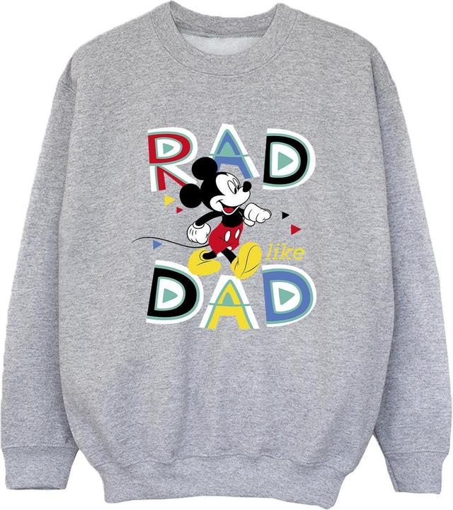Actual product image Disney Boys Mickey Mouse Rad Dad Sweatshirt (152, 158)