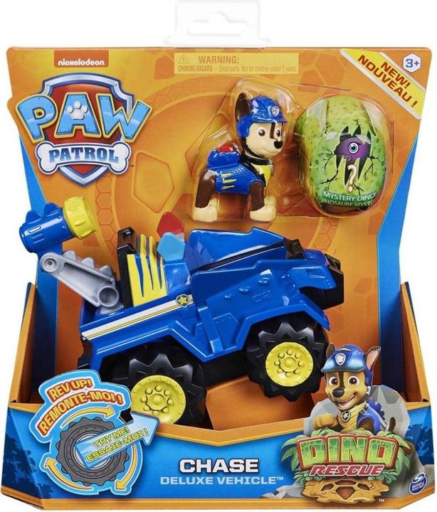 Productafbeelding Spin Master Paw Patrol Dino Deluxe Voertuigen Achtervolging