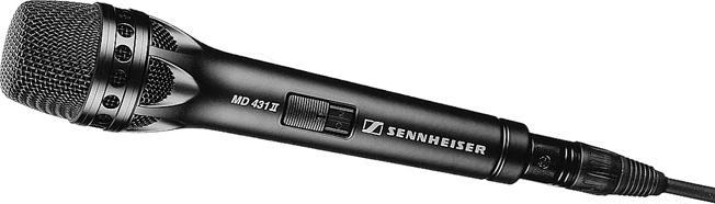 Image du produit Sennheiser MD 431-II Microphone de scène/de représentation