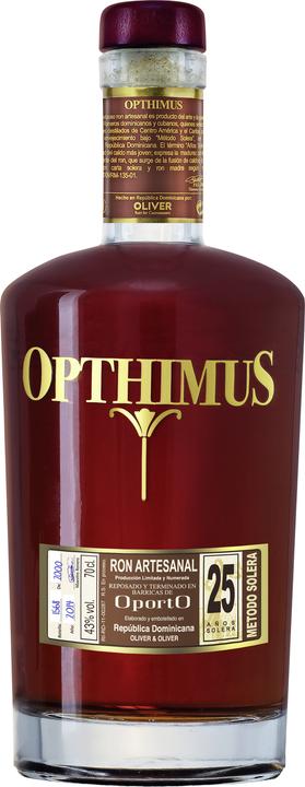 Actual product image Opthimus Ron Artesanal 25 Years (1 x 70 cl)