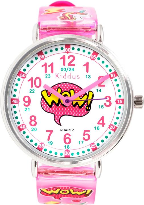 Actual product image Kiddus Time Teacher Wow! (Analogue wristwatch, 33 mm)