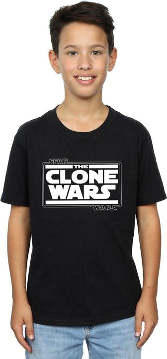Produktbild Star Wars Clone Wars Logo TShirt Jungen (104)