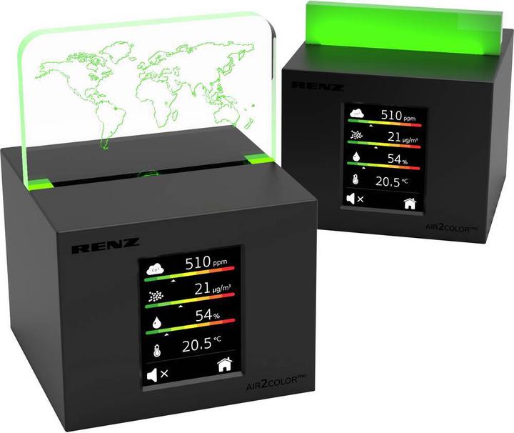 Produktbild Renz Luftgütesensor Air2Color Pro Luftqualitätsmesser mit Ampelsystem