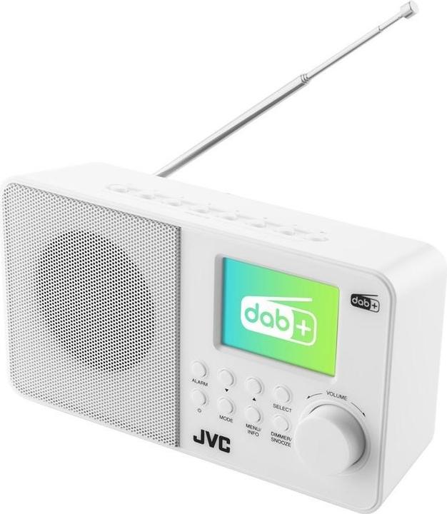 Immagine prodotto JVC Radio DAB RA-E611W-DAB bianco (FM, DAB)
