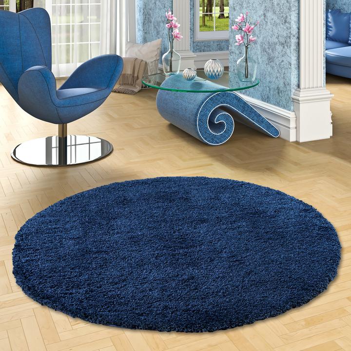Image du produit Pergamon Tapis Shaggy à poils longs Luxury (Ø 80 cm)