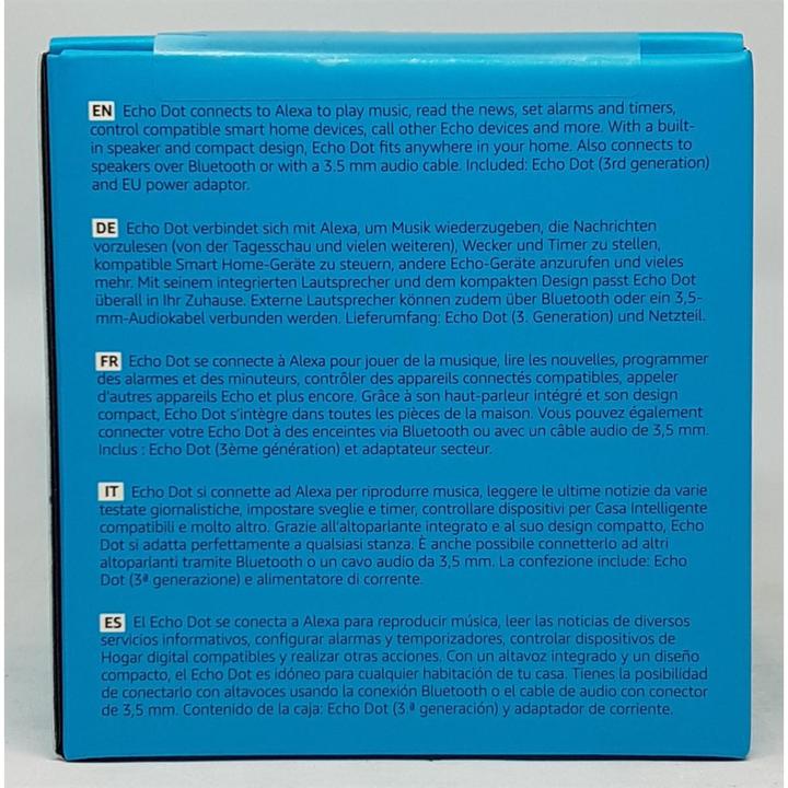Produktbild Amazon Echo Dot (Amazon Alexa)