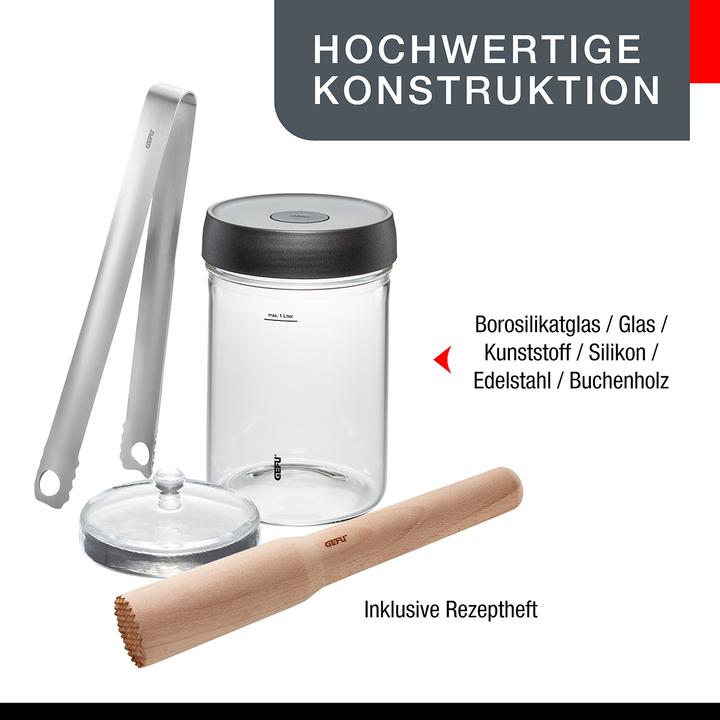 Produktbild GEFU Fermentier-Set Nativo (1 Stk., 1 l)