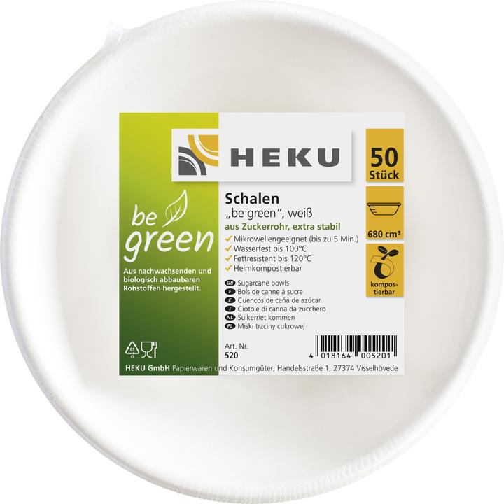 Actual product image Widmann Be Green Bowls, Compostable:5 (50 x)