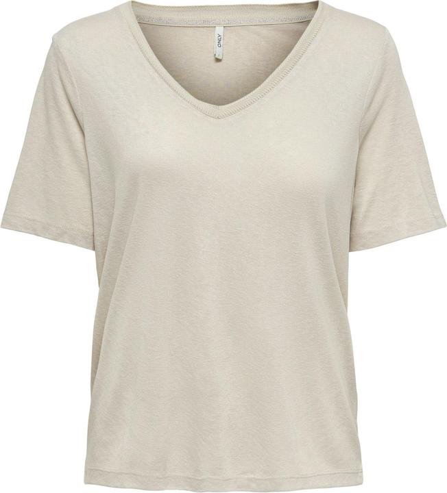 Only Normal geschnitten V-Ausschnitt Top Top