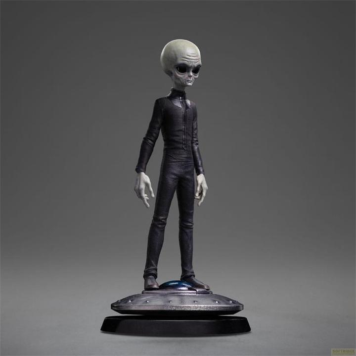 Produktbild Iron Studios I want to Believe Art Scale Statue 1/10 Alien Grey 21 cm