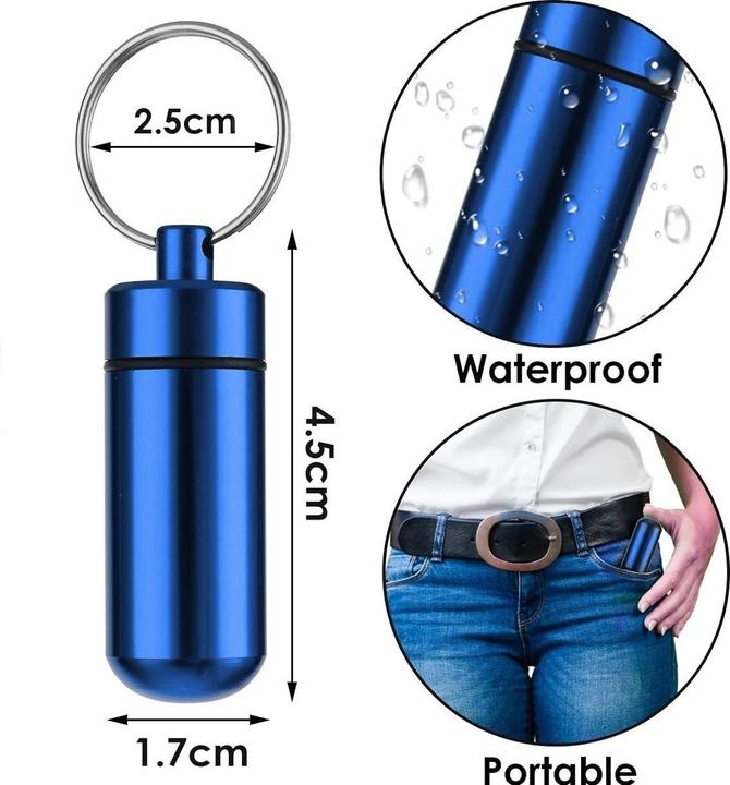 Immagine prodotto ASMI Grande portapillole con portachiavi