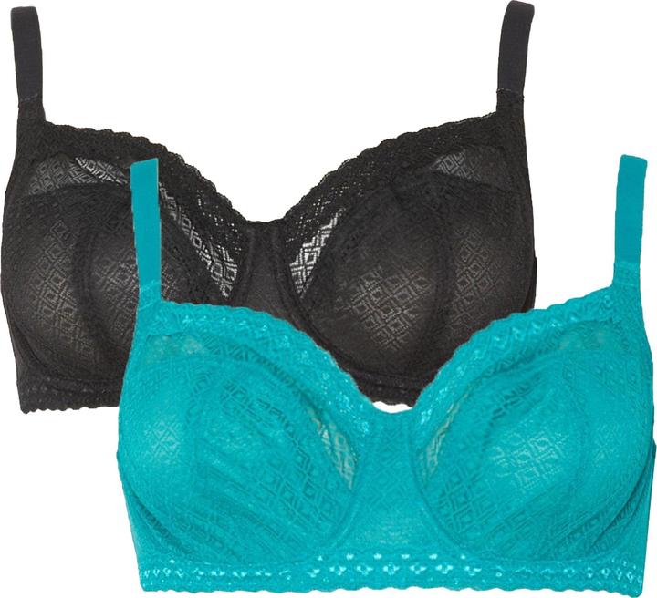 Image du produit Universal Textiles Soutien-gorge non rembourré (pack de 2) (70 E, lot de 2)