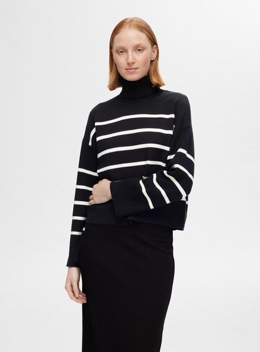 Produktbild Selected Femme Slfkamma Ls Knit Roll Neck Noos (S)