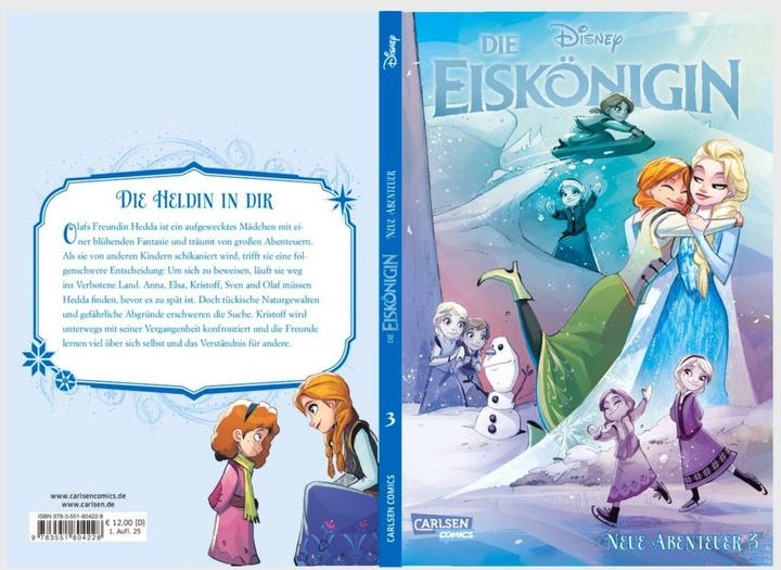 Actual product image Disney The Ice Queen - New Adventures: The Heroine in You (Joe Caramagna, German)