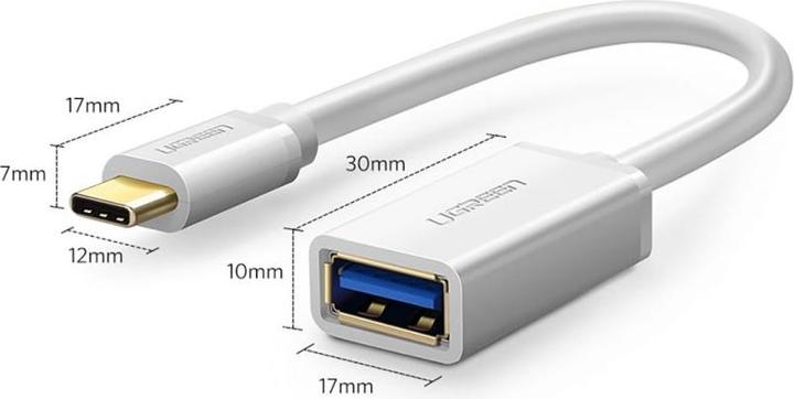 Produktbild Ugreen USB-C auf USB 3.0 Adapter Konverter (USB Typ C, USB-A)