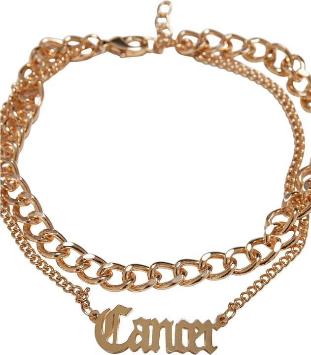 Produktbild Urban Classics Zodiac Golden Anklet (80% Eisen, 20% rostfreier Stahl)