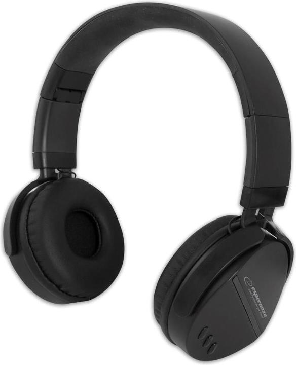 Immagine prodotto Esperanza EH217K Cuffie Bluetooth ad archetto Nero (ANC, 7 h, Senza fili)