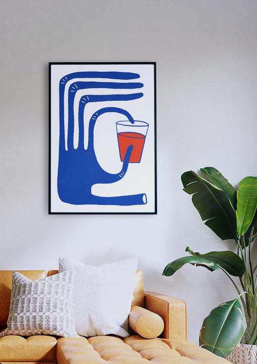 Actual product image Plakativ Glas Poster A2 (59.4 x 42 cm)