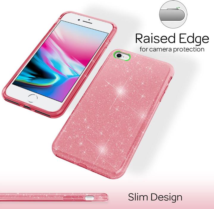 Immagine prodotto Nalia Custodia per cellulare Glitter (Apple iPhone 7)