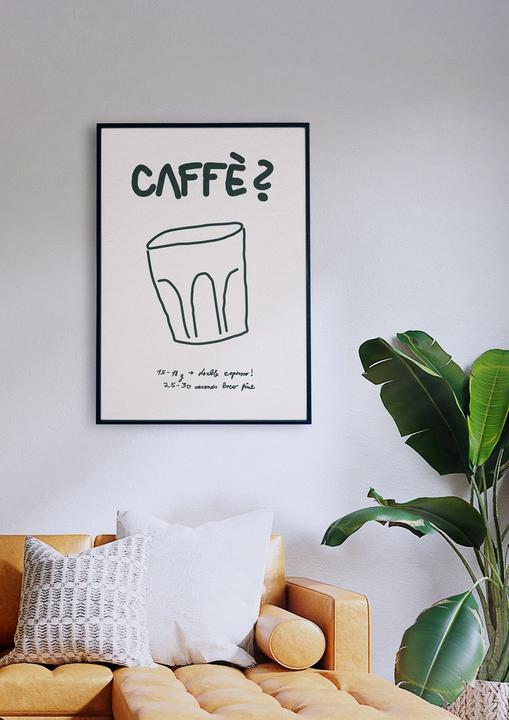 Image du produit Plakativ Caffè? (Off White) Poster A3 (30 x 42 cm)