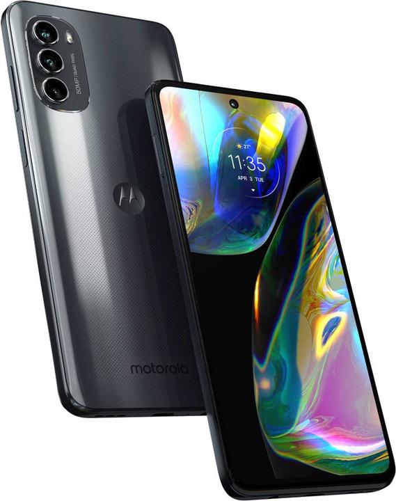 Productafbeelding Motorola Moto G82 (128 GB, Meteoriet grijs, 6.60", Hybride dubbele SIM, 50 Mpx, 5G)