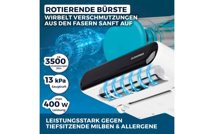 Actual product image CleanMaxx Matratzenreiniger 15062