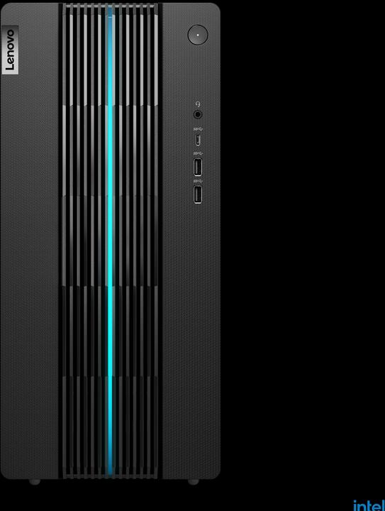 Actual product image Lenovo Leno IC Gaming 5 i5 16 N bk W11H 90T1007VGE (Intel Core i5-12400F, 16 GB, 1000 GB, Radeon RX 6500 XT)